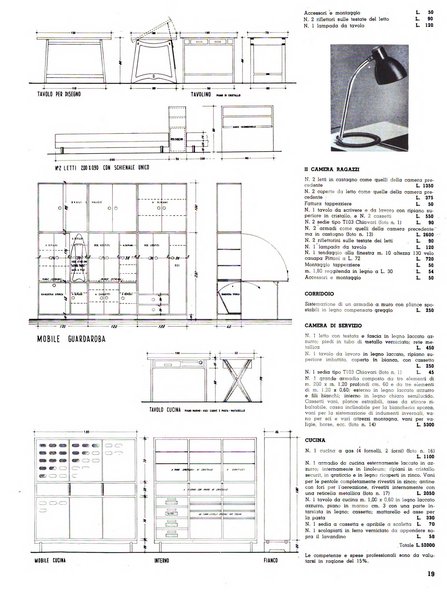 Domus architettura e arredamento dell'abitazione moderna in città e in campagna