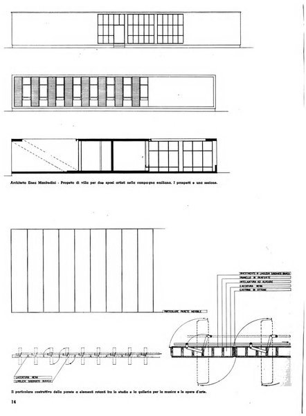 Domus architettura e arredamento dell'abitazione moderna in città e in campagna