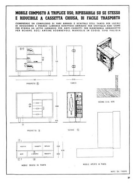 Domus architettura e arredamento dell'abitazione moderna in città e in campagna