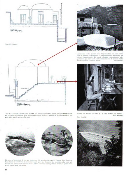 Domus architettura e arredamento dell'abitazione moderna in città e in campagna