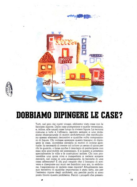 Domus architettura e arredamento dell'abitazione moderna in città e in campagna