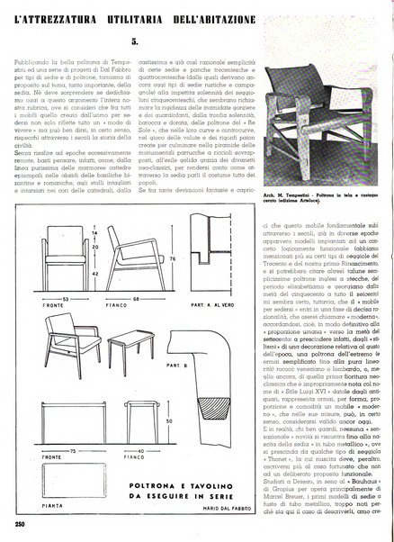 Domus architettura e arredamento dell'abitazione moderna in città e in campagna