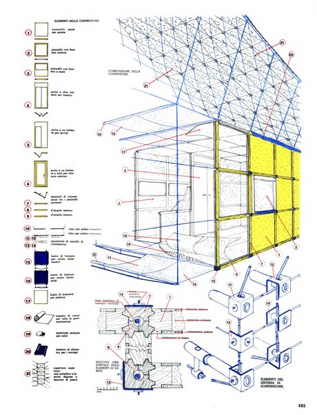 Domus architettura e arredamento dell'abitazione moderna in città e in campagna