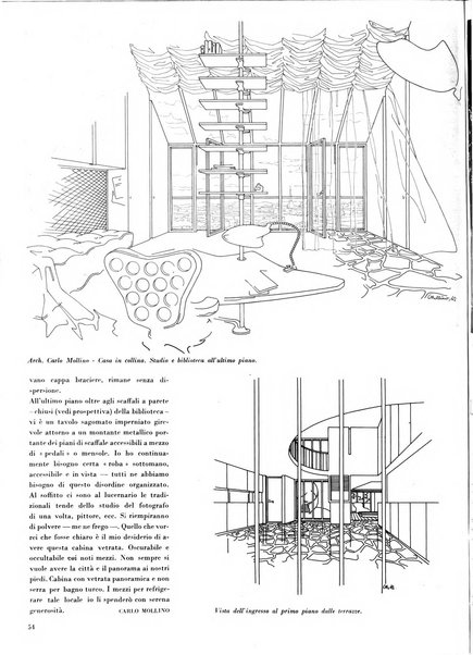 Domus architettura e arredamento dell'abitazione moderna in città e in campagna