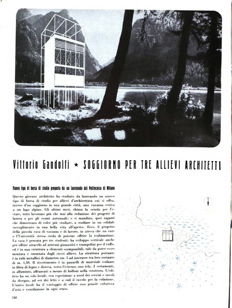 Domus architettura e arredamento dell'abitazione moderna in città e in campagna