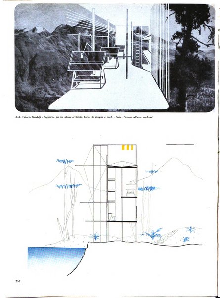 Domus architettura e arredamento dell'abitazione moderna in città e in campagna