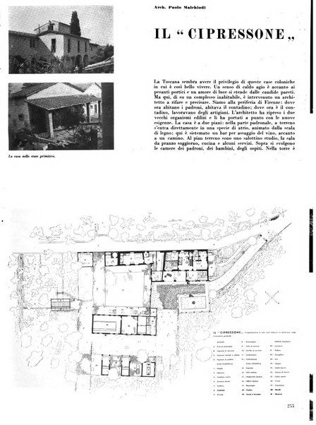 Domus architettura e arredamento dell'abitazione moderna in città e in campagna