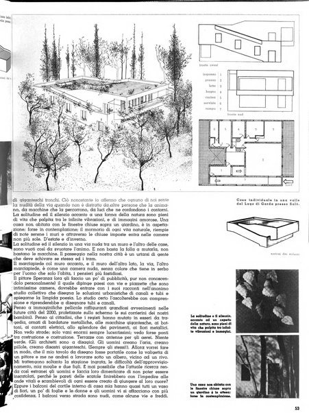 Domus architettura e arredamento dell'abitazione moderna in città e in campagna