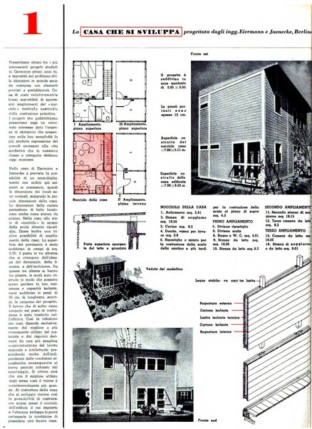 Domus architettura e arredamento dell'abitazione moderna in città e in campagna