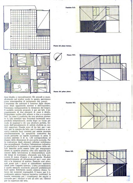 Domus architettura e arredamento dell'abitazione moderna in città e in campagna