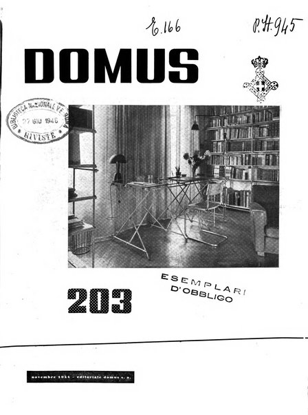 Domus architettura e arredamento dell'abitazione moderna in città e in campagna