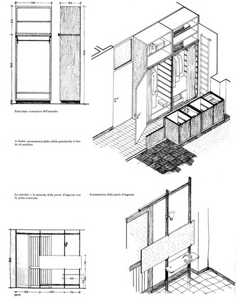 Domus architettura e arredamento dell'abitazione moderna in città e in campagna