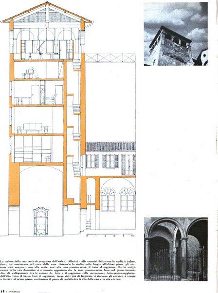 Domus architettura e arredamento dell'abitazione moderna in città e in campagna