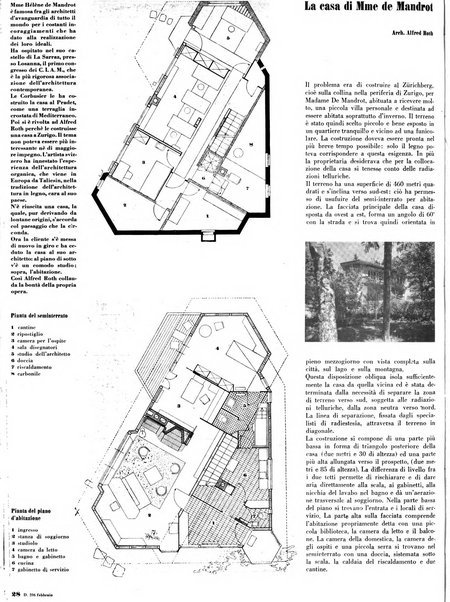 Domus architettura e arredamento dell'abitazione moderna in città e in campagna