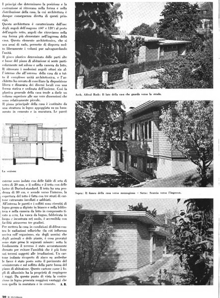 Domus architettura e arredamento dell'abitazione moderna in città e in campagna