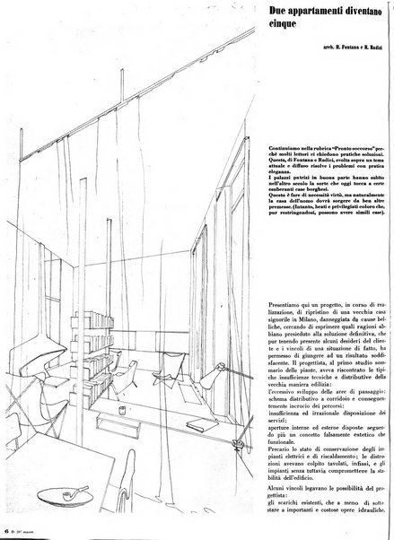 Domus architettura e arredamento dell'abitazione moderna in città e in campagna