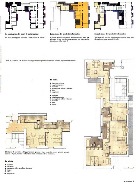 Domus architettura e arredamento dell'abitazione moderna in città e in campagna