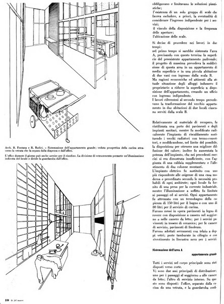 Domus architettura e arredamento dell'abitazione moderna in città e in campagna