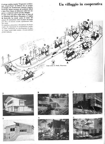 Domus architettura e arredamento dell'abitazione moderna in città e in campagna