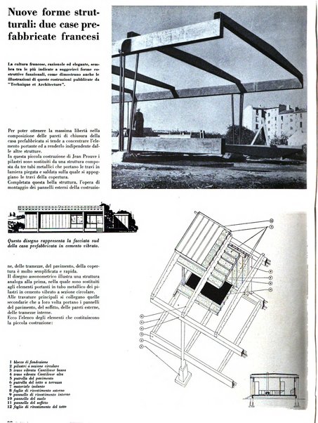 Domus architettura e arredamento dell'abitazione moderna in città e in campagna