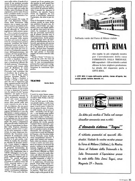 Domus architettura e arredamento dell'abitazione moderna in città e in campagna