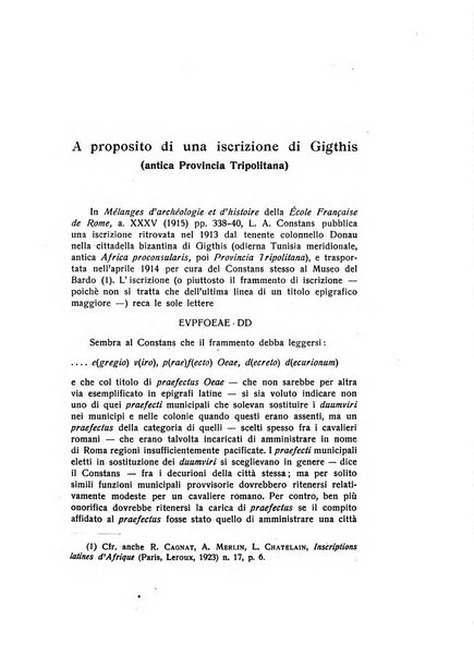 Epigraphica rivista italiana di epigrafia