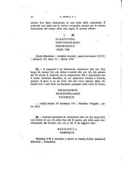 Epigraphica rivista italiana di epigrafia