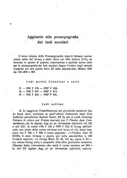 Epigraphica rivista italiana di epigrafia