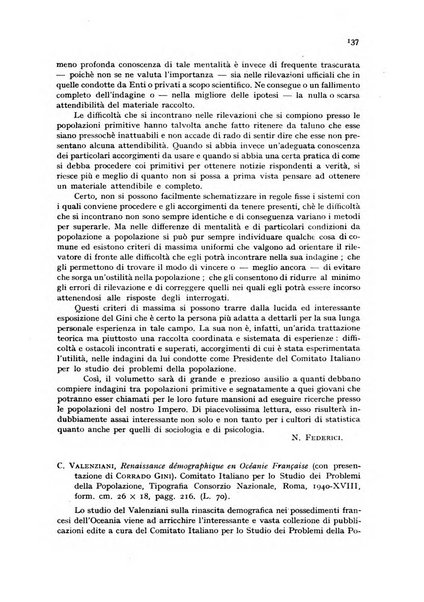 Genus organo del Comitato italiano per lo studio dei problemi della popolazione