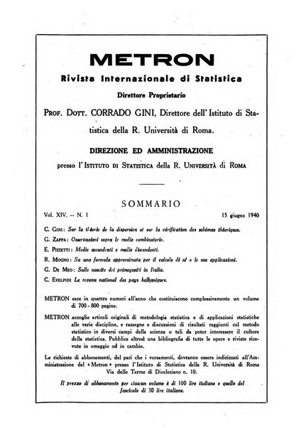 Genus organo del Comitato italiano per lo studio dei problemi della popolazione