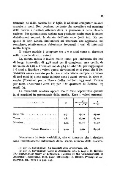 Genus organo del Comitato italiano per lo studio dei problemi della popolazione