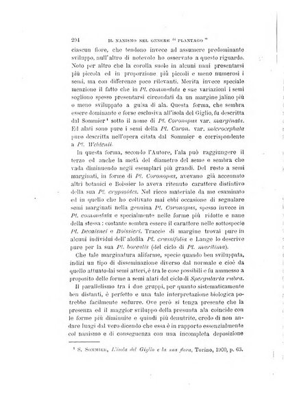 Nuovo giornale botanico italiano memorie della Società botanica italiana