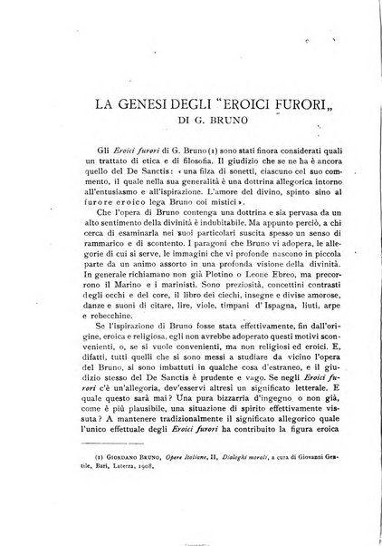 Giornale critico della filosofia italiana