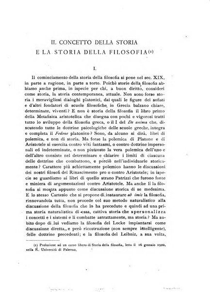 Giornale critico della filosofia italiana