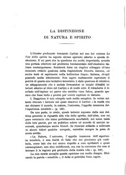 Giornale critico della filosofia italiana