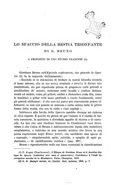 Giornale critico della filosofia italiana