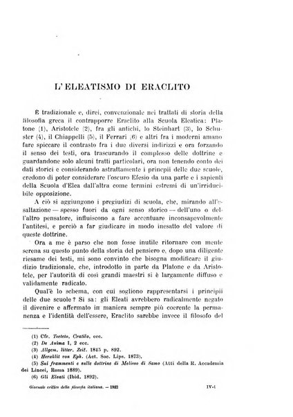 Giornale critico della filosofia italiana