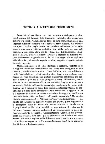 Giornale critico della filosofia italiana