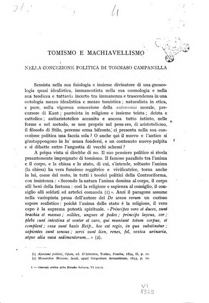 Giornale critico della filosofia italiana