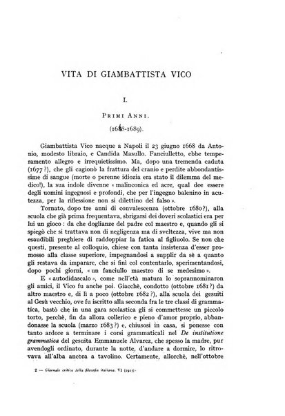 Giornale critico della filosofia italiana