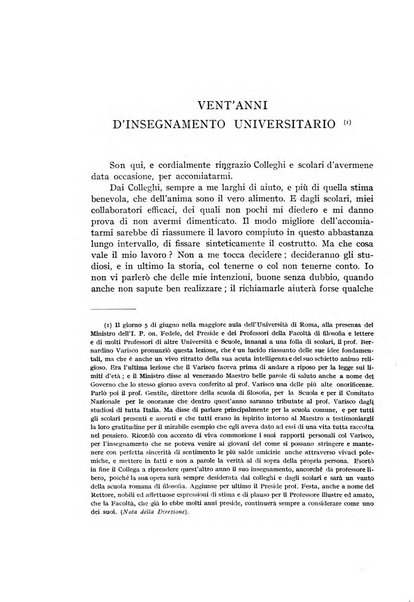 Giornale critico della filosofia italiana