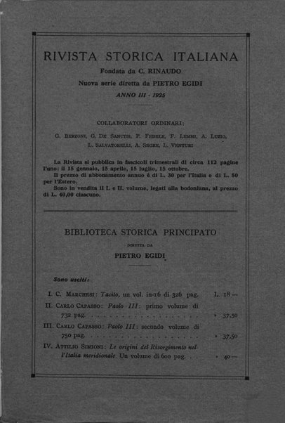 Giornale critico della filosofia italiana