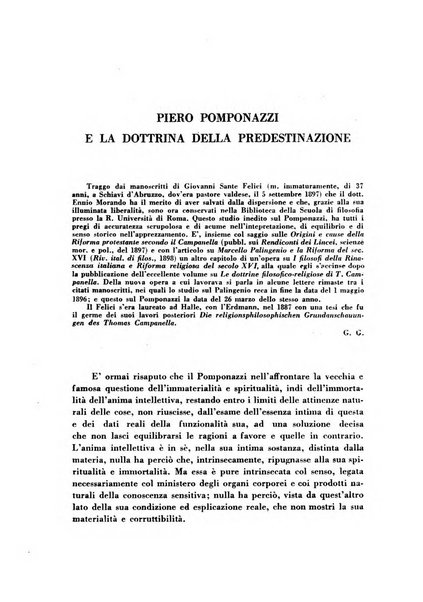 Giornale critico della filosofia italiana