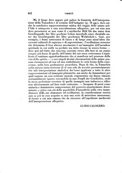 Giornale critico della filosofia italiana