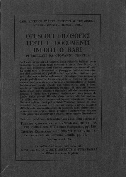 Giornale critico della filosofia italiana