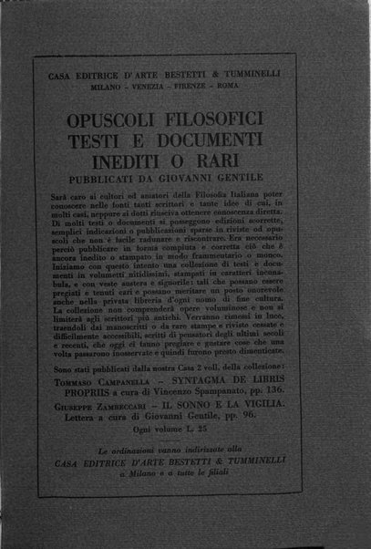 Giornale critico della filosofia italiana