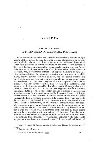 Giornale critico della filosofia italiana