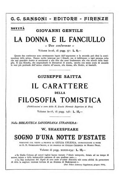 Giornale critico della filosofia italiana