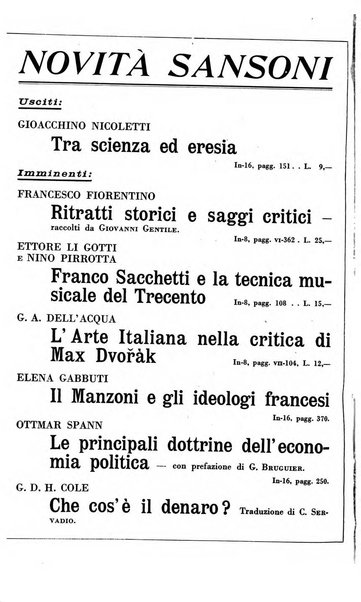 Giornale critico della filosofia italiana