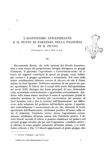 Giornale critico della filosofia italiana